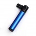 IZTOSS Mini Pocket Bike Pump For Bicycle-Fits Presta & Schrader Portable Cycle Frame Pump for All On & Off Road Tires-Blue - B07CMLM5WG