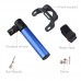 IZTOSS Mini Pocket Bike Pump For Bicycle-Fits Presta & Schrader Portable Cycle Frame Pump for All On & Off Road Tires-Blue - B07CMLM5WG