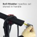 Selle Royal Volturno Premium Bike Floor Pump with Over-Sized Gauge  Integrated Air Release  Auto Presta Schrader Ready  160psi  Ball/Bladder Needles Included - B077JQHMYX