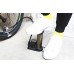 USUNO Portable Lightweight Aluminum Alloy Floor Pump Foot Bike Pump Ball Pump Air Pump With Gauge Compatible with Presta & Schrader Valve  High Pressure to 160 PSI. - B075JL732D
