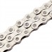 ZHIQIU FSC 9 Speed 116L Bicycle Chain  Silver Gold (1/2x11/128-Inch) Compatible with 8 Speed - B07DC3ZL18