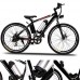 Amashion Electric Bicycle 36V 250W with Removable Lithium Battery Mountain E Bike for Adults - B07GLMGNP3