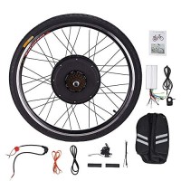 Brushless 48V 26" Electric Bicycle E-Bike Rear Wheel Conversion Kit Cycling Motor by Empower Elegance - B07GKYX1X7