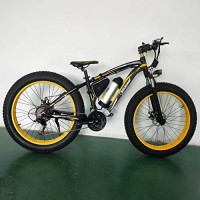 CCS Electric Fat ebike 21 speeds 36V 350W 10.4Ah Lithium Battery Powerful Snow Ebike Suspension Fork Electric Bicycle - B07GJMCHNX