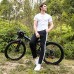 Domtie 26" Lithium Ion Battery Folding Mountain Bike 7 Modes Fly-wheel Stylish Electric Bicycle with Premium Suspension System - B0797RKZQH