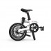 HOTTECH Electric Folding Bike Battery Powered 16 inch 36V 250W Folding e Bicycle Ebike(White) - B07BDLFPY5