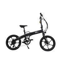 Ozne Lightweight Folding Electric Bike eBike - 7 Speed Shimano - Aircraft Aluminum - Variable Assist … 350 Watt Motor - B074P742TC