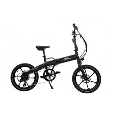 Ozne Lightweight Folding Electric Bike eBike - 7 Speed Shimano - Aircraft Aluminum - Variable Assist … 350 Watt Motor - B074P742TC