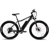 Surface 604 Shred - Hardtail Electric Mountain Bike | 9-speed Acera Drivetrain  Plus-sized tires  Top Speed of 28 mph  Geared Hub  Super-responsive Torque  Trigger Throttle - M/L - 10.4AH - B07FY1V6PD
