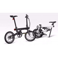 TDR01Z Folding Moped Electric Bike QICYCLE E-Bike from Xiaomi Youpin - Black - B07GQT6HJ8