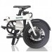 Ultra light 14kg folding e bike electric assist bicycle 250W removable Li-ion battery in collapsible ebike seat post disk brake foldable 16in scooter - B01FGV4WAG