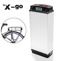 X-go 48V 20Ah 1000W Cell Holder Back Carrier Li-ion Battery for E-bike Electric Bicycle (With Lantern) - B07FB9VNYL