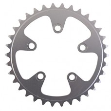 Stronglight Dural 5083 Silver 74mm Shimano Triple Inner Chainring - 34T (265008) - B0062N43RK