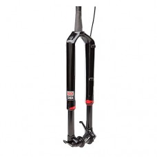 RockShox RS1 ACS Solo Air 100 Predictive Steering Suspension Bicycle Fork with Accelerator XLoc Remote Right Carbon Steerer Tapered Disc - B00V8SDS7U