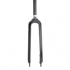 TOSEEK Full carbon fiber Mountain Bike fork 26/27.5/29inch 520g 3K matte and gloss(logo） 1-1/8 edition hard bicycle fork - B07B4KJM5C