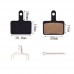 Evoio Metal Disc Bike Brake Pads & Spring for Shimano-2 Pairs - B07FQL4Y26