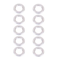 FREAHAP R Titanium Washer for Bicycle 10PCs M5 M6 Spacers Gaskets for Road Bike MTB DIY - B07F696J6W