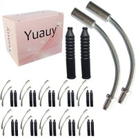 Yuauy 20 PCs 135° Liner V Brake Noodle Cable Guide Pipe Rubber Boot Bicycle Cycling Set - B078HTLDNR