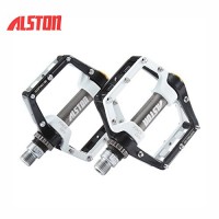 Alston Road Bicycle MTB Aluminum Strong Pedal  Super Powerful CR-MO 9/16 Spindle  Three Pcs Ultra Sealed Bearings FACE OFF Pedals - B01LYJVTJL