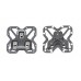 Bicycle Clipless Pedal Shimano SPD SL Look KEO Compatible Platform Adaptors Only - B076M89PV5