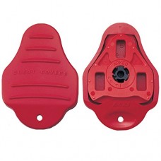 Exustar E-CK3R Anti Slip Look Keo Compatible Bike Cleat Covers - Red - B00FOTM0Y6