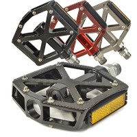 Lumintrail PD-603S MTB BMX Road Mountain Bike Bicycle Platform Pedals Flat Alloy Sealed Bearing 9/16 inch. Comes with our - B01BZ5MORU