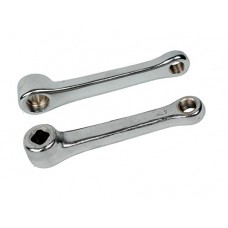 Sunlite Unicycle Cotterless Steel Crank Arm Set  Silver - B016QRSTYY
