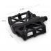 Vizbrite Bike Pedal  9/16 Inch Bicycle Pedal for Mountain Cycling Road Bicycles Pure Metal Texture - B072LXWG9S