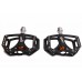 Winningo Bike Pedals  9/16" Bicycle Pedals  Cycling Pedals  Aluminium Alloy Flat Pedals with Three Bearings for MTB BMX (Set of 2) - B073VBQ25Q