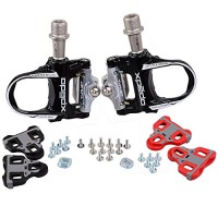 Xpedo Road Bike Sealed Magenium Pedals Look Keo Compatible with 2 Sets of Cleats - B00AOY410W