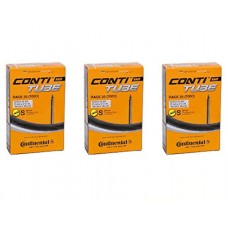 Continental Race 28 700c x 20-25 Bike Tubes (3 Pack) - 80mm Presta Valve - B00XCLIIT4