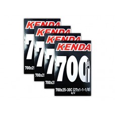Kenda. 700x25-30c Road Bike Inner Tubes - FOUR (4) PACK - B075KLPDLR