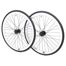 Retrospec Bicycles Mantra Fixed-Gear/Single-Speed Wheelset with 700 x 25C Kenda Kwest Tires and Sealed Hubs - B00N2QM5F2