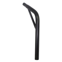Steel Lay back Bike Seat Post w/Support  Various Sizes & Colors - B0782FQ6F8