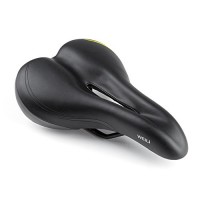 Upgrade Comfortable Bike Saddle Men Women with Soft Memory Foam Cushion - Bike Saddle Cushion Cover Seat for Road Bike and Mountain Bike(Waterproof  Dual Spring Designed  Breathable  Universal Fit) - B07DMWWQ21