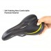Upgrade Comfortable Bike Saddle Men Women with Soft Memory Foam Cushion - Bike Saddle Cushion Cover Seat for Road Bike and Mountain Bike(Waterproof  Dual Spring Designed  Breathable  Universal Fit) - B07DMWWQ21