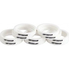 Full Speed Ahead FSA Polycarbonate Bicycle Headset Spacers - 1 1/8in x 5mm - 10 Count - B00AEIOQ94