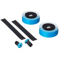 Supacaz Super Sticky Kush Bar Tape - Neon Blue / Black - B00EREX976
