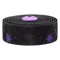 Supacaz Super Sticky Kush Galaxy Handlebar Tape  Neon Purple Print - B06XXF7V3C