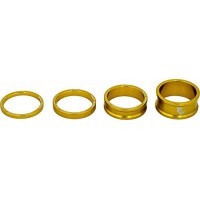 Wolf Tooth Components Headset Spacer Kit 3  5  10  15mm  Gold - B01DWRFVU6