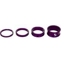 Wolf Tooth Components Headset Spacer Kit 3  5  10  15mm  Purple - B01DWRG6RS