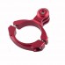 Y&MTM) Gopro Bike Mount Aluminum Bike Clamp Bicycle Handlebar Mount Holder Adapter for Gopro Hero 2 3 3+ 4 for Sport Action Cameras Gopro Accessories (Red) - B01IPHA8FQ