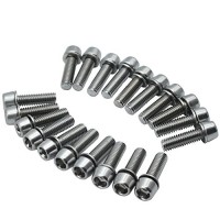 JooFn Bolts Screw With Washers For MTB Bike Bicycle Stem M6x20mm Steel Allen Hex Tapered 20pcs - B07BPS574S