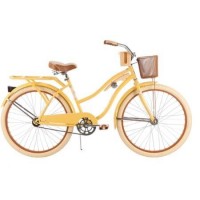 26" Huffy Women's Nel Lusso Cruiser Bike  Banana - B01FZL5WOW