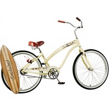 Anti-Rust Aluminum frame  Fito Modena II Alloy Single 1-speed - Vanilla  women's 26" Beach Cruiser Bike Bicycle - B01IAI201A