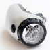 Bicycle Bike 5 LED White Beam Front Torch Headlamp AAA Bracket - B07523CF33