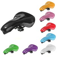 Bicycle Bike Saddle Seat Retro Vintage Road Cycling Fixed Gear Cover ( Yellow ) - B075298B52