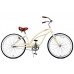 Fito Anti Rust Light Weight Aluminum Alloy Frame  Marina Alloy 1-speed for women - Vanilla  26" wheel Beach Cruiser Bike Bicycle - B018H9D0RK