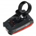 Outdoor Bike Bicycle Laser Beam 5-LED Rear Tail Light Safe Caution Lamp - B0752DGB6P