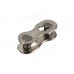 Two Durable Silver Bicycle Chain KMC Magic Buckle of 6-7-8-9-10 Speed Button ( #001 ) - B0752F76QT